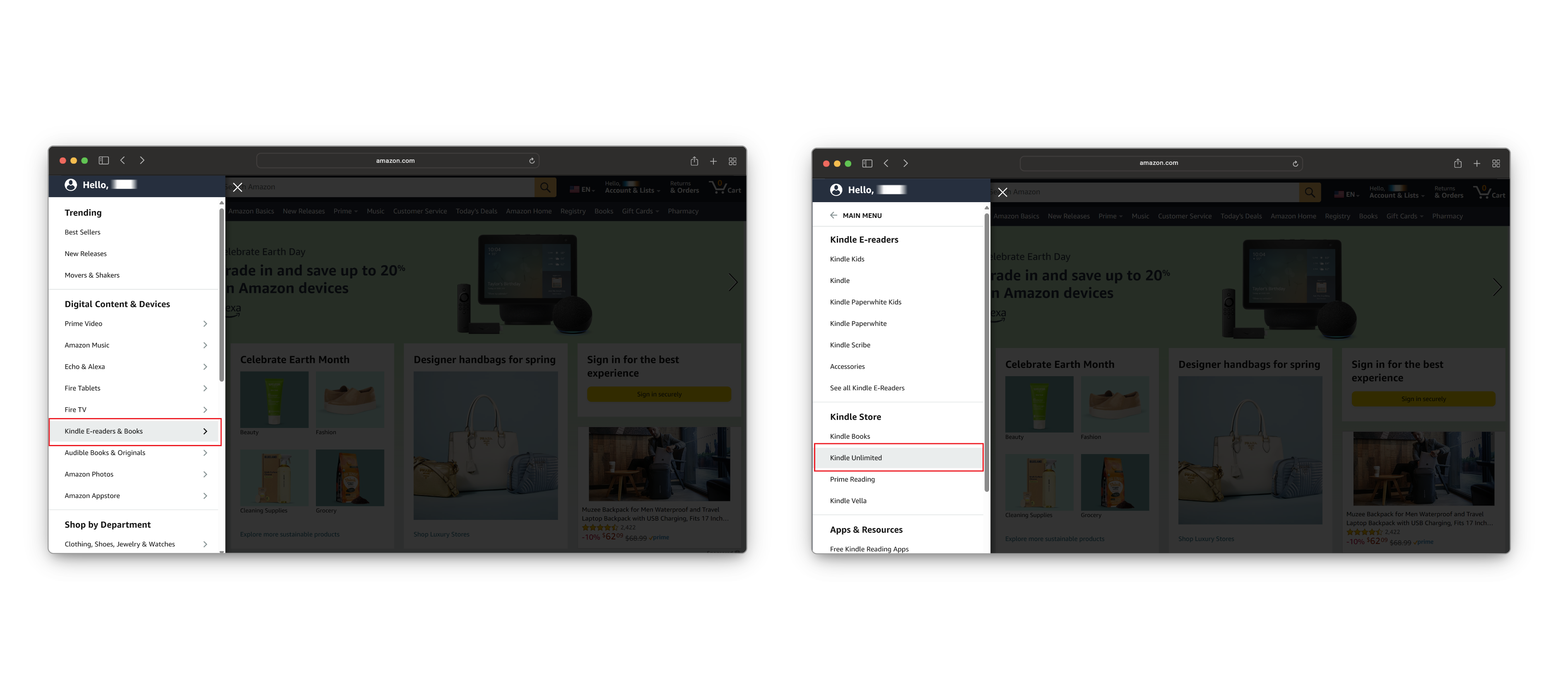 Cancel Kindle Unlimited