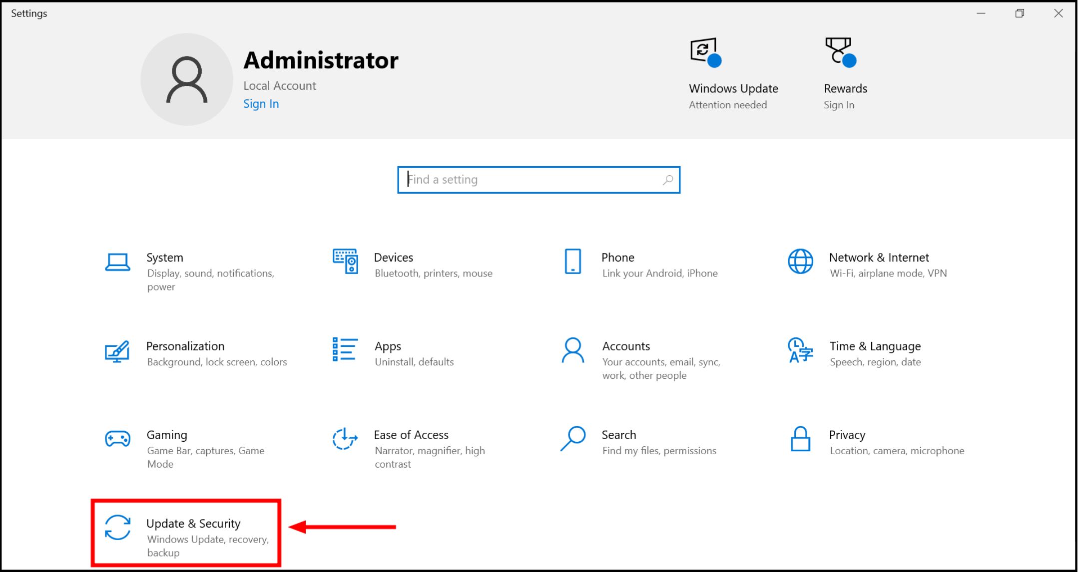 Open Update & Security