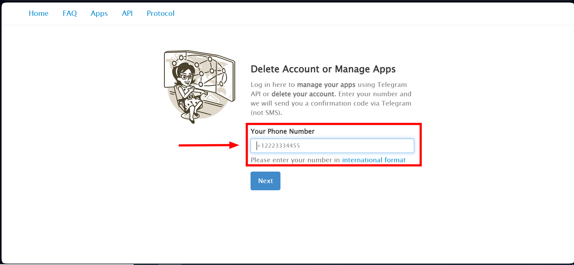 Enter your phone number