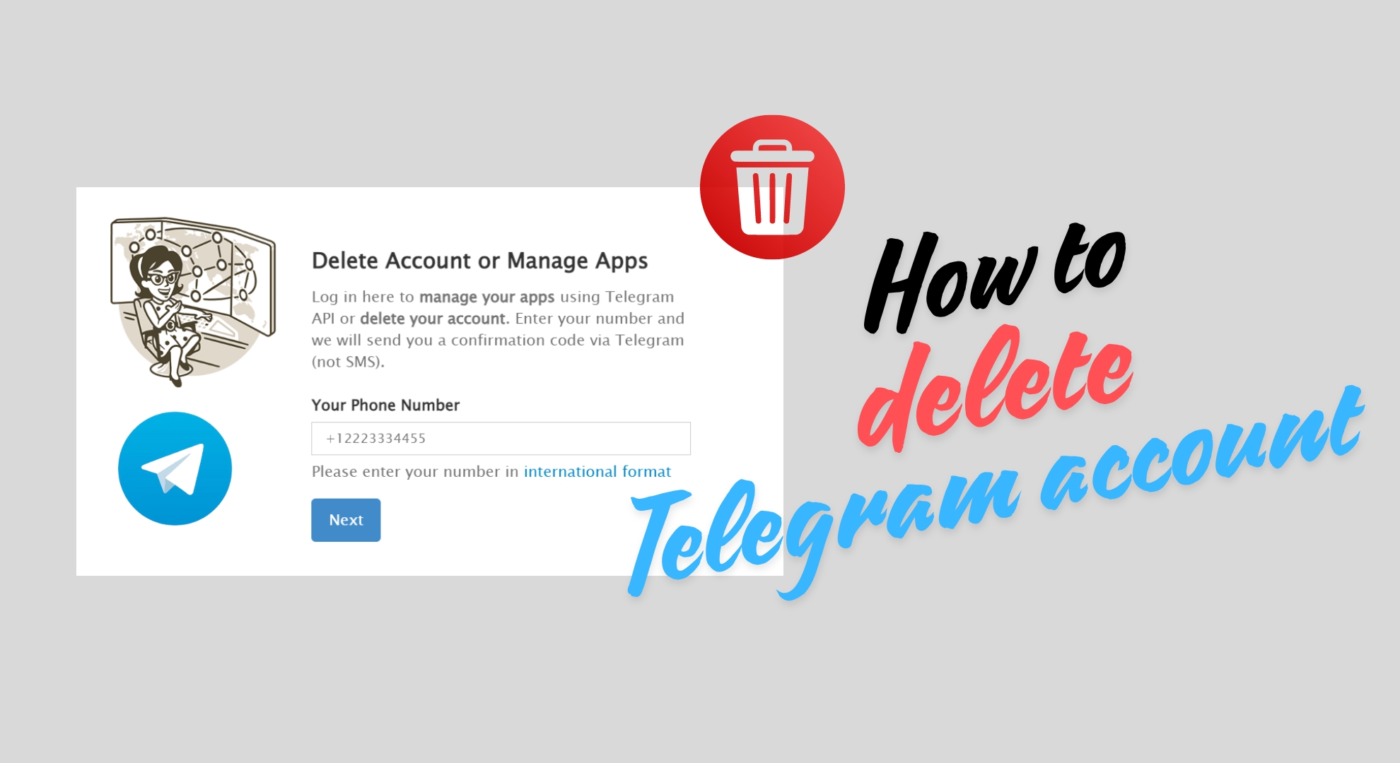 How to Delete Telegram Account on Mobile & PC - Appuals