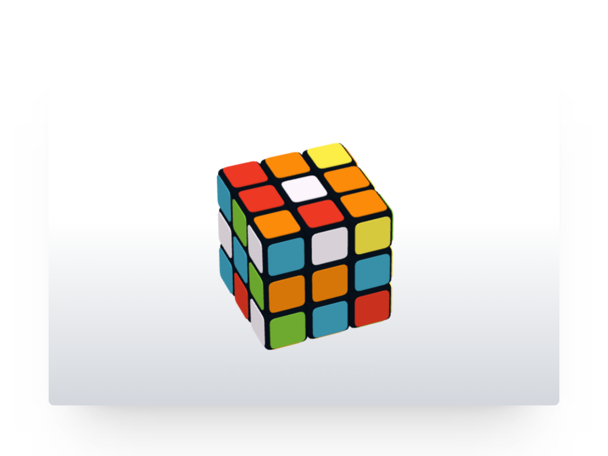 Google Doodle Rubik's Cube game