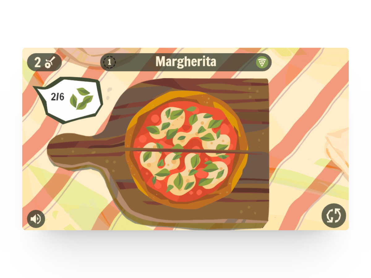 Celebrating Pizza Google Doodle game