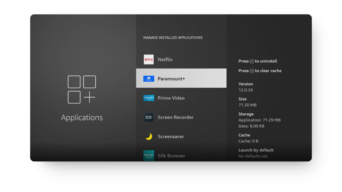 Paramount Plus Application