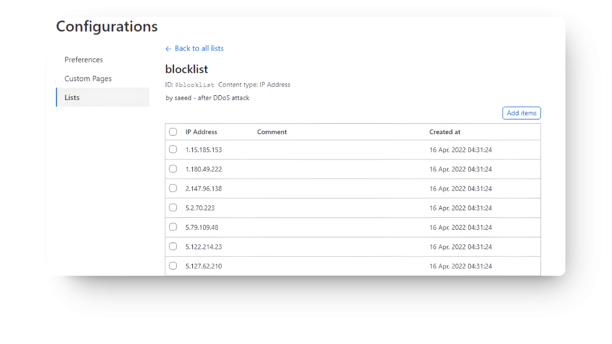 Cloudflare's server logs