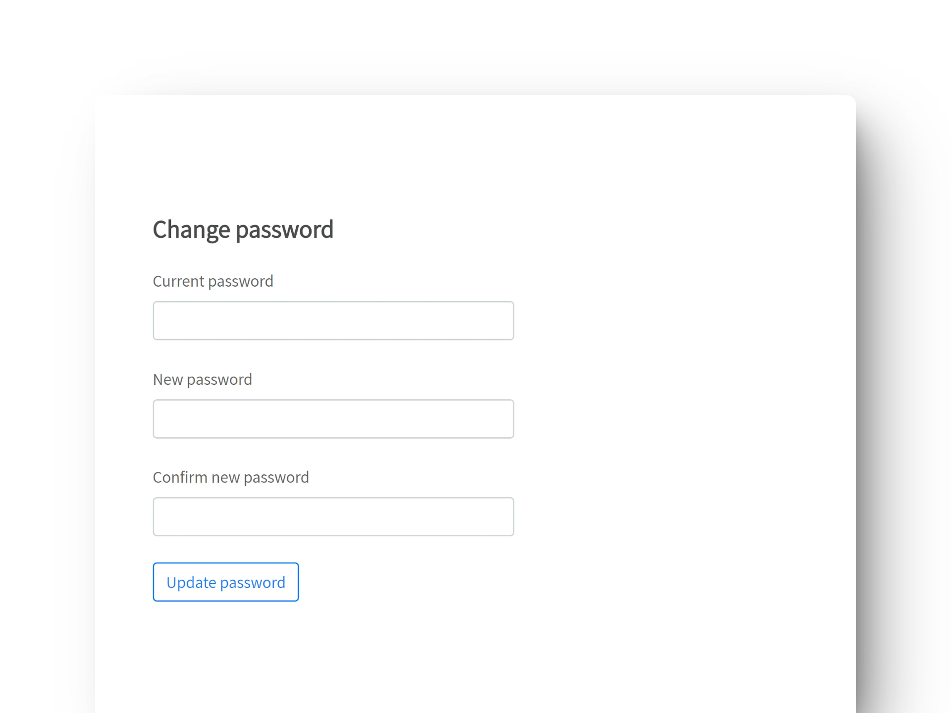 Update Your Privacy Settings