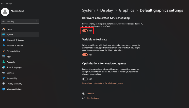 Keep Hardware Accelerated GPU Scheduling On or Off?