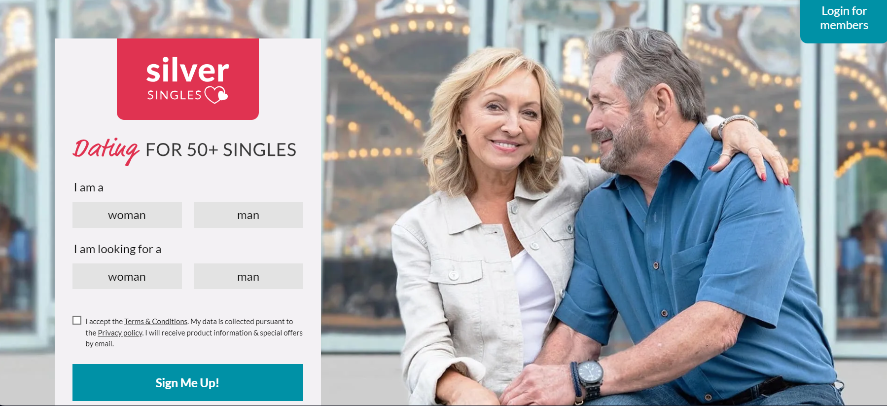 SilverSingles platform