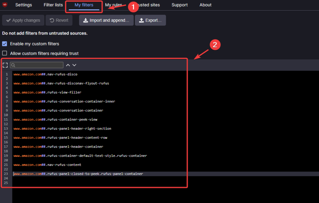 How to Block Rufus Beta Popups on Amazon?