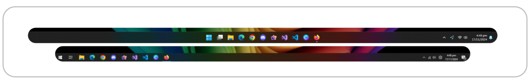 How to Expand Taskbar to Multiple Rows in Windows 11?