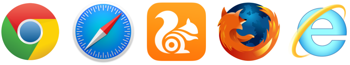 Choose any Web Browser