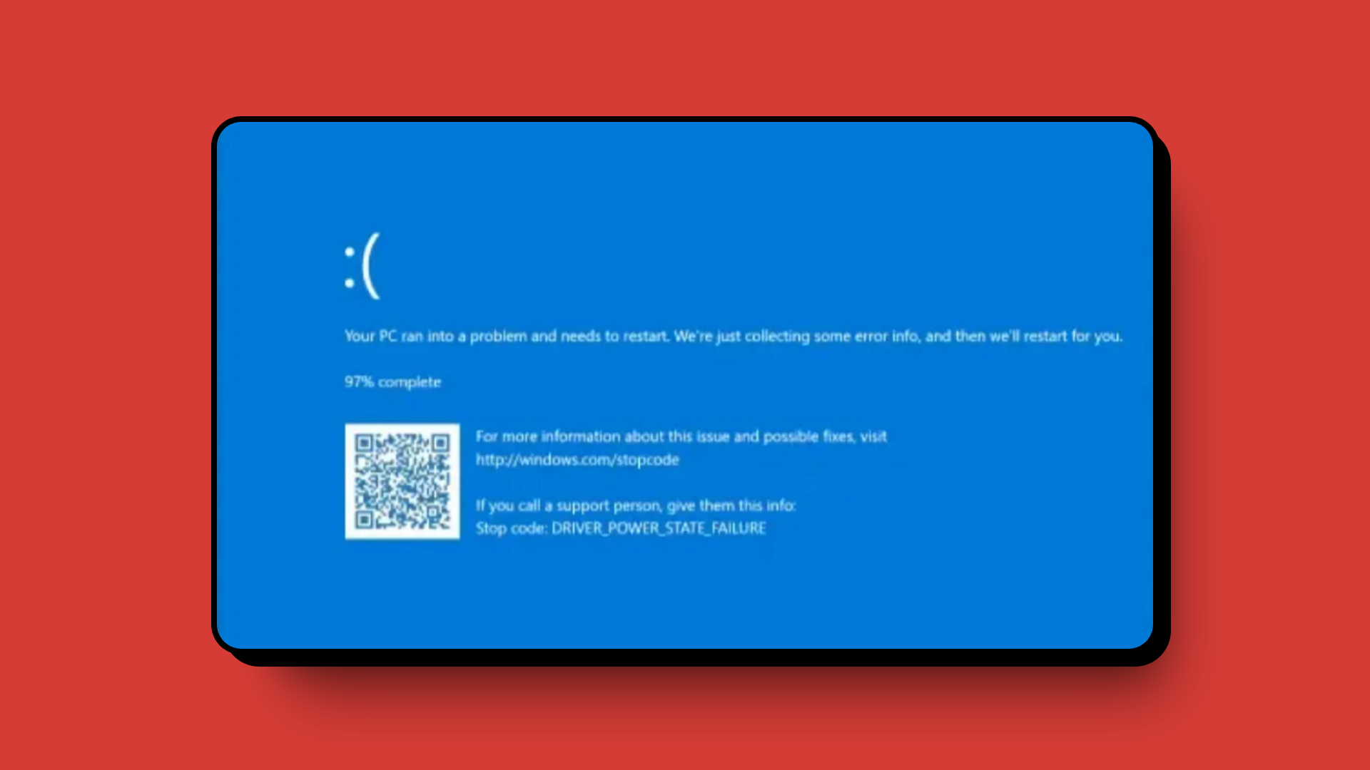 How to Fix "DRIVER_POWER_STATE_FAILURE" Error on Windows?