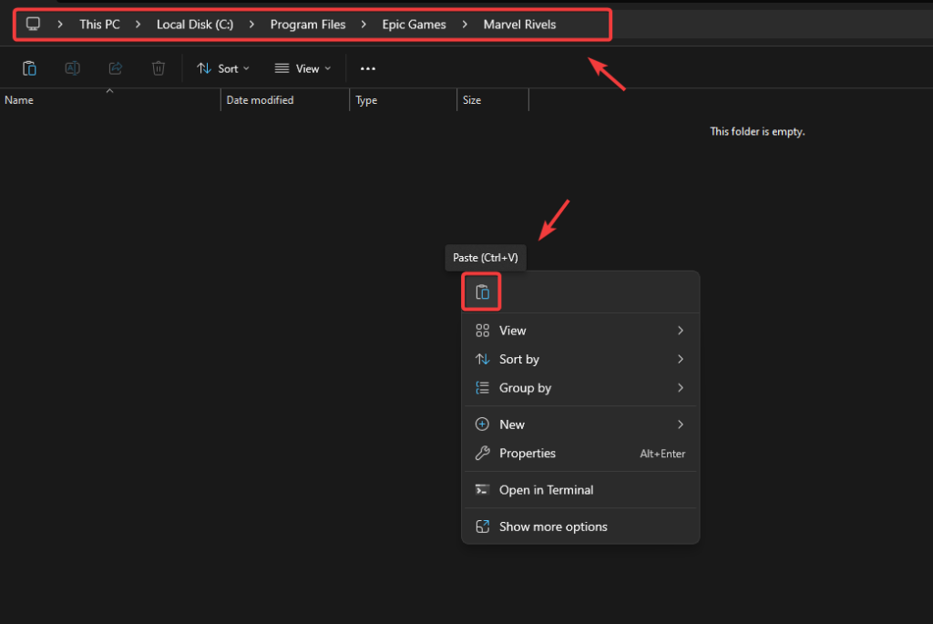 Paste Marvel Rivals Files