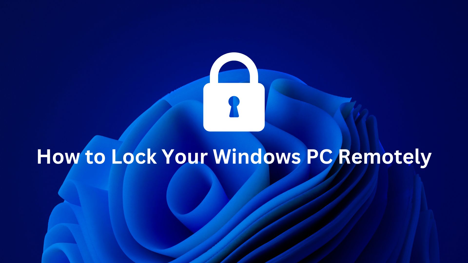 Windows Find My Device remote lock confirmation screen