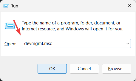 Opening Device Manager