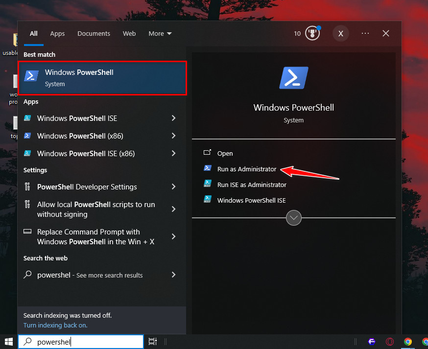 PowerShell command to re-register Microsoft Store