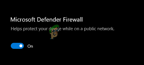 Disabling Firewall