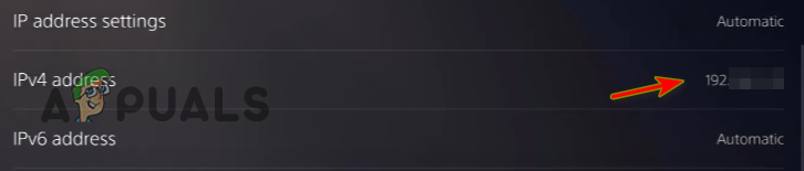 Finding the IP and MAC Address of your PS5