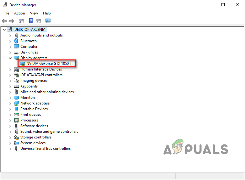 Identifying GPU model using Device Manager