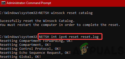 Resetting IPv4 and IPv6