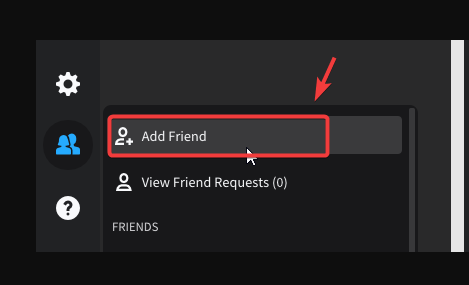 Parsec friend request