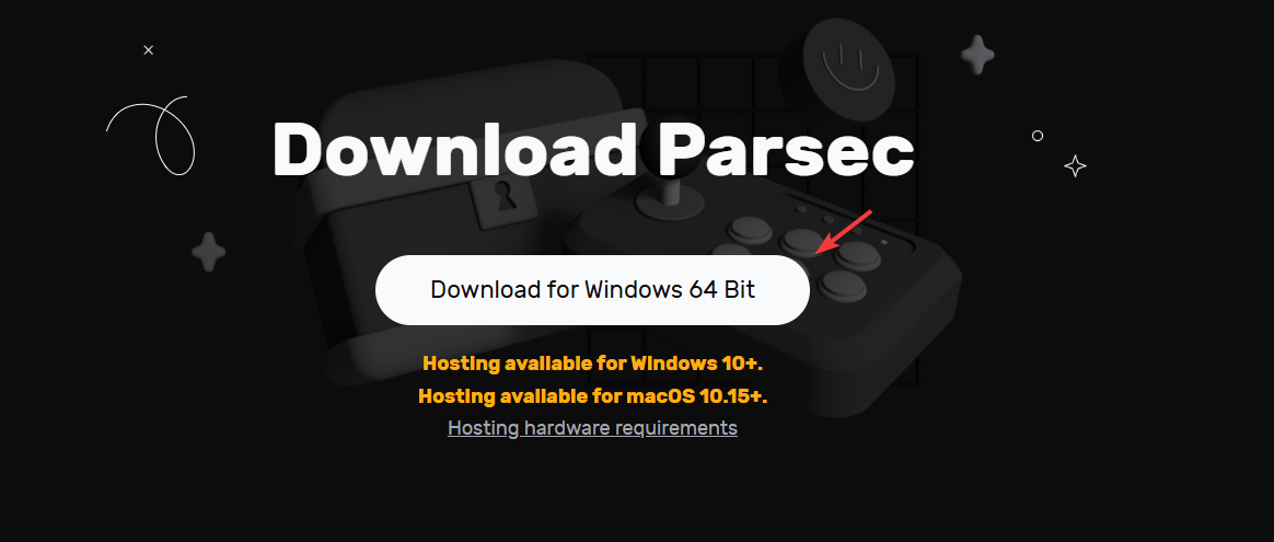 Parsec download page