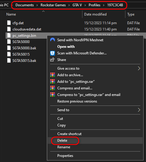 Deleting pc_settings.bin file