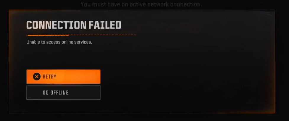 Black Ops 6 Unable to Access Online Services Error