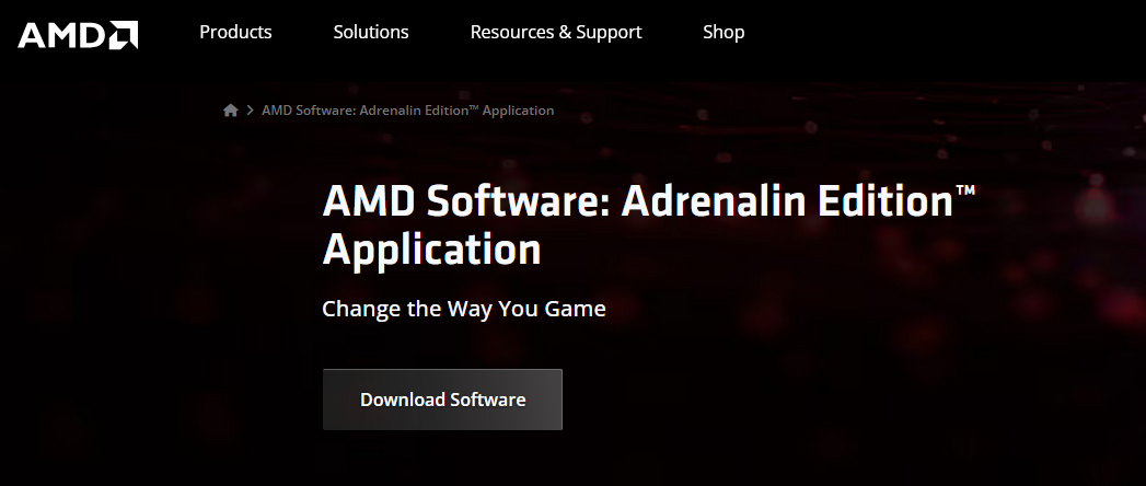 Download AMD app