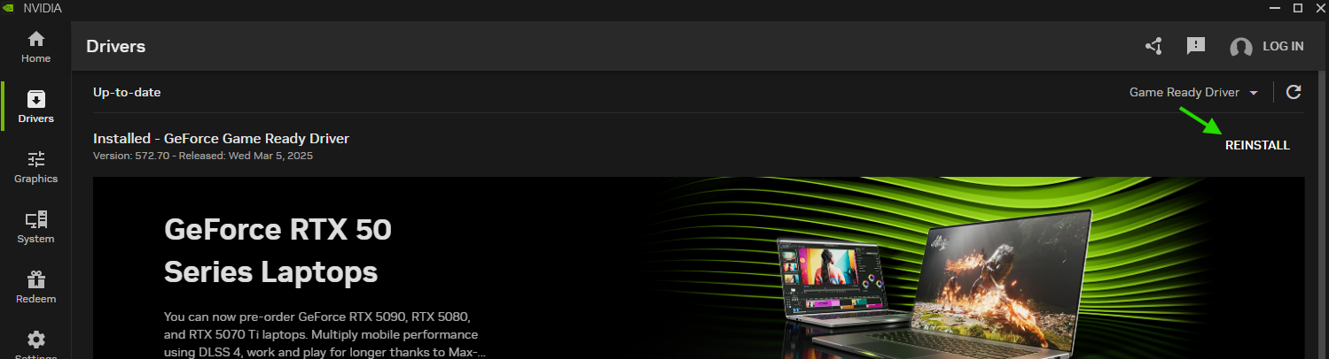 Update NVIDIA drivers