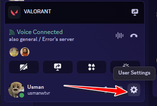 Discord settings location