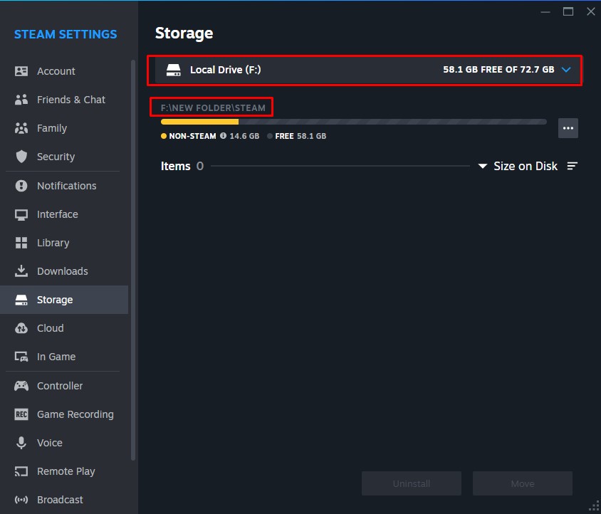 Final drive selection
