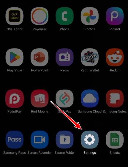 Smartphone Settings app icon