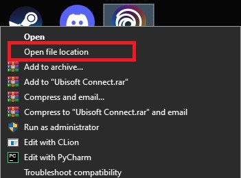 Run Ubisoft Connect as administrator