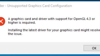 Blender opengl 4.3 error