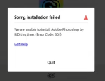 How to Fix Adobe Creative Cloud Error 501 (Installation Failed)
