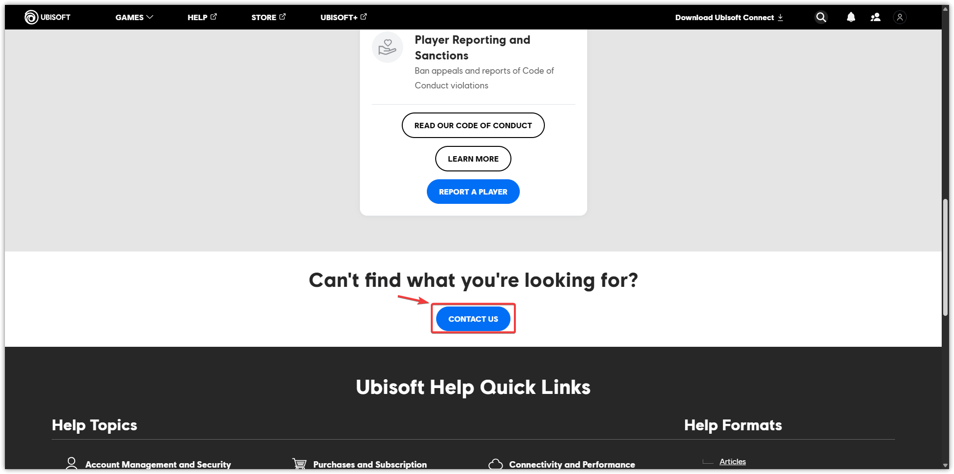 Ubisoft support contact options