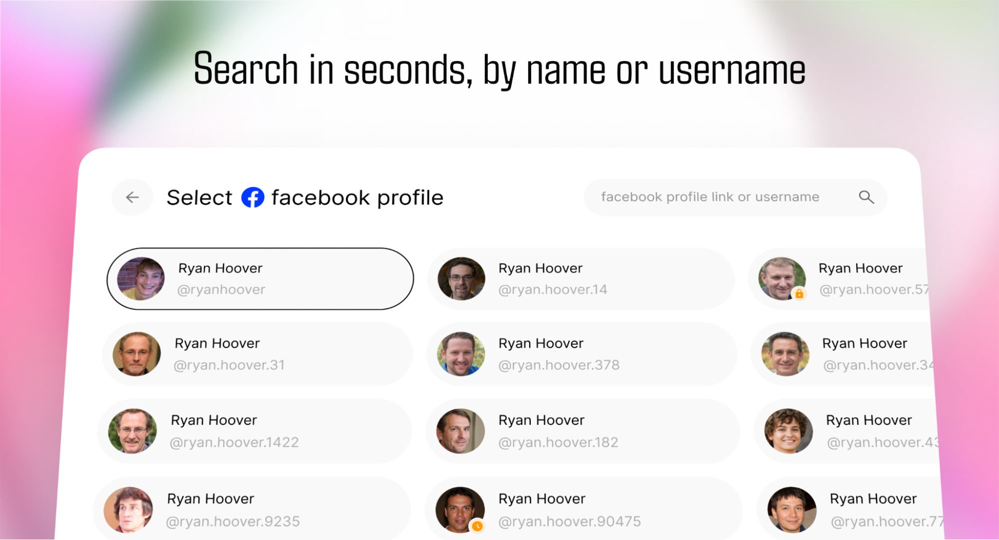 Socialprofiler allows you to search any person’s social media profile, providing insights into their activity. 