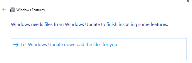 Windows update .NET