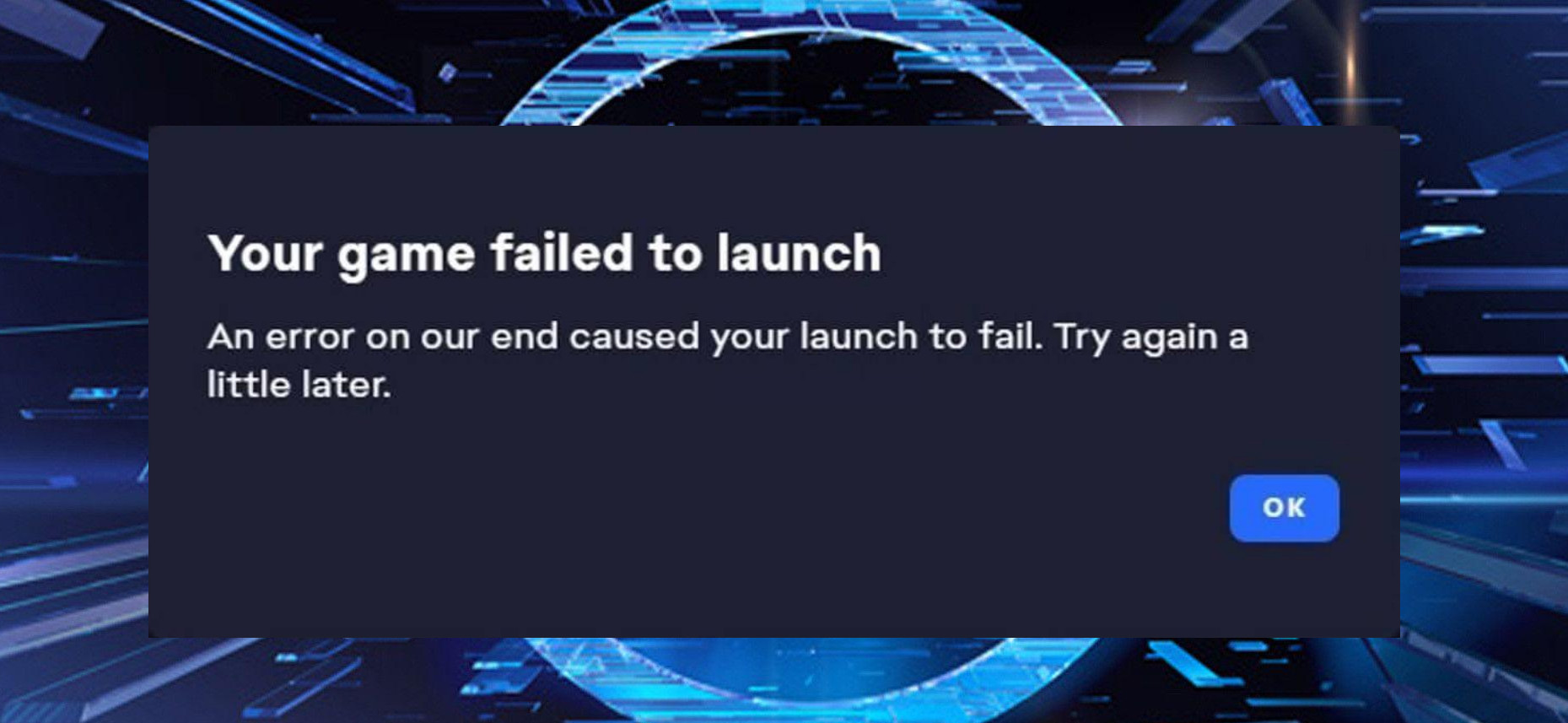 EA App Your Game Failed to Launch error