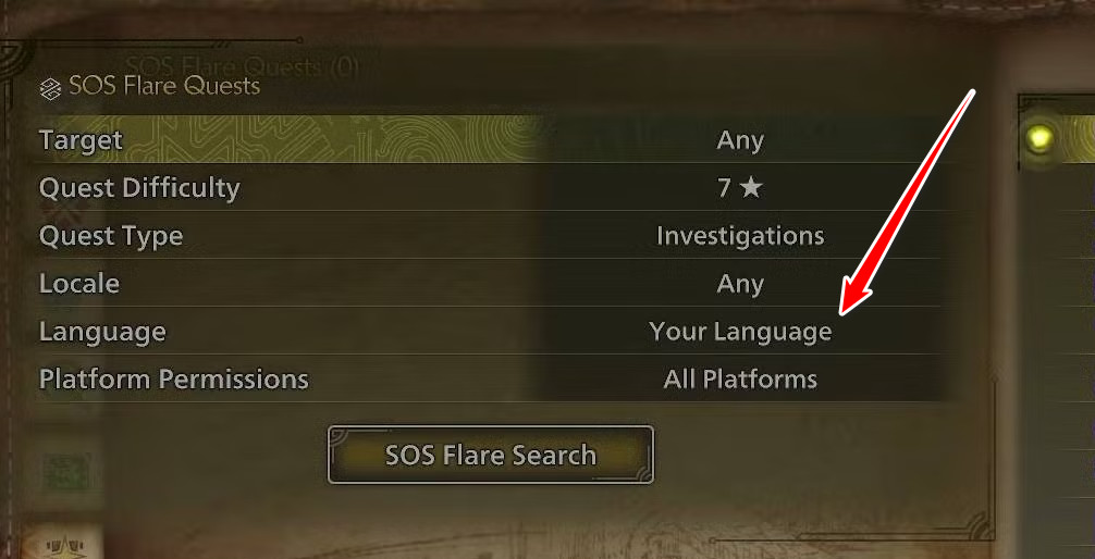 Language Settings