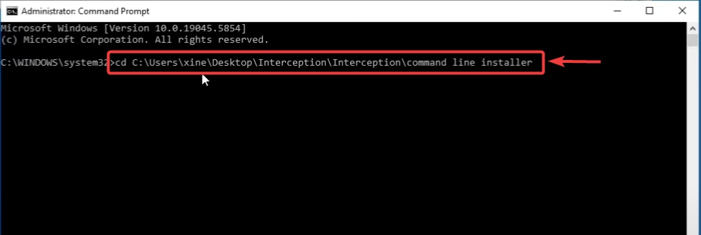 Uninstall the Interception driver using install-interception.exe /uninstall