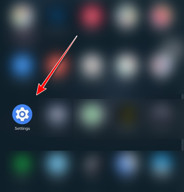 Open Settings on Android