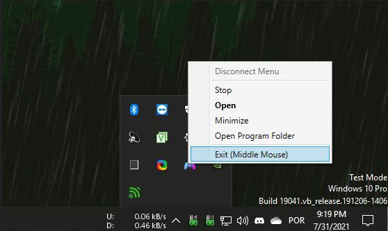Exit DS4Windows from system tray