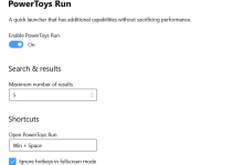 PowerToys Run shortcut not opening on Windows desktop