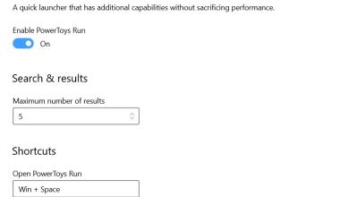 PowerToys Run shortcut not opening on Windows desktop