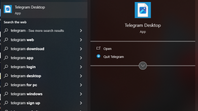 Telegram Desktop shortcut on Windows doing nothing or closing immediately after launch.