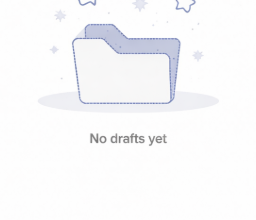 TikTok profile showing an empty Drafts area or missing draft videos after a reinstall or phone change.