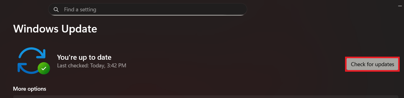 Windows Update checking for updates after Bluetooth disappeared from Device Manager.