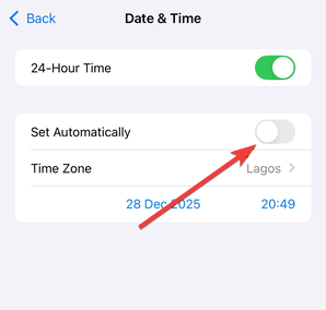 Google Authenticator code being rechecked after syncing phone time for a Binance 2FA code error.