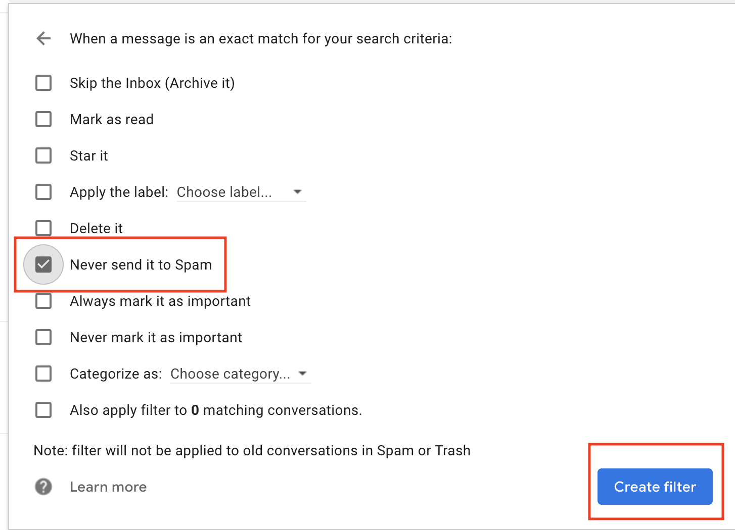 Gmail or Outlook safe sender settings adding official Binance email addresses to prevent verification emails from going to spam.